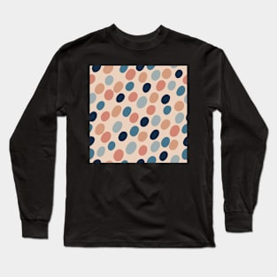 Polka Dots Pattern Long Sleeve T-Shirt